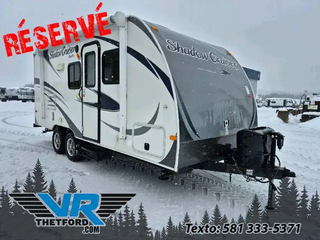2014 Cruiser RV Shadow Cruiser 195RBS in Travel Trailers & Campers in Thetford Mines - Image 2