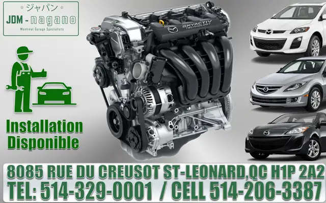 Moteur Honda Element 2.4 AWD FWD Engine JDM K24A Motor in Engine & Engine Parts in Laval / North Shore - Image 5