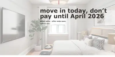 Renovated Akelius studio apartment for rent. Located near Queen & Niagara in the Downtown West neigh...