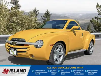 Commanding presence meets open-air freedom in this stunning Slingshot Yellow 2004 Chevrolet SSR LS,...