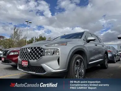 Snag a bargain on this 2023 Hyundai Santa Fe Preferred before it's too late. Roomy but easy to maneu...