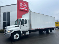 2018 HINO 268 with 26 ft Van Body & liftgate