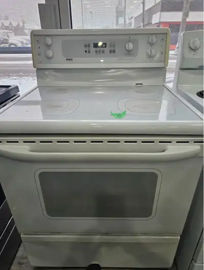 Kenmore 30" White Electric Ceramic Top Stove Oven Range CAN DELI, View more