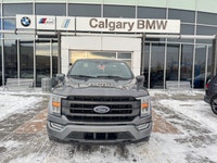 2023 Ford F-150 Lariat 2.7L V6 EcoBoost 4D SuperCrew 4WD 10-Speed Automatic Carbonized Gray Metallic... (image 1)