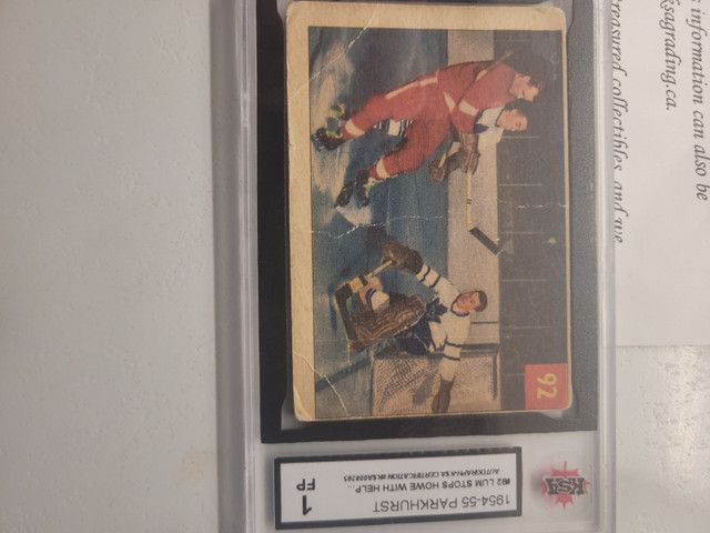 Gordie Howe Hat trick in Arts & Collectibles in Owen Sound