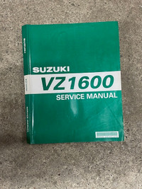 Sm256  Suzuki VZ1600 Service Manual 99500-39260-01E