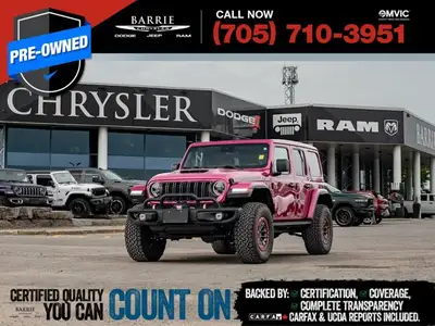 Welcome to Barrie Dodge Chrysler Jeep. SKY 1-TOUCH POWER TOP -inc: Removable Rear Glass Quarter Pane...