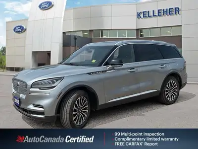 Recognized as an IIHS Top Safety Pick+, this Silver 2023 Lincoln Aviator Reserve Sport Utility offer...
