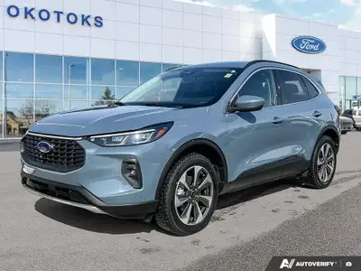 Primed for premium travel, our 2025 Ford Escape Platinum AWD stands proud in Vapor Blue Metallic! Mo...