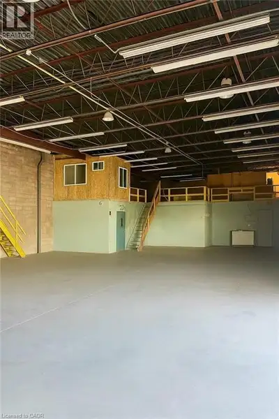 5,081 SF industrial unit with 16 ft clear height and a predominantly open warehouse configuration. U...