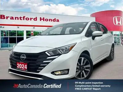 Equipped with advanced driver assistance and smart technology, this 2024 Nissan Versa SV ensures a c...
