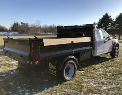 Miska Landscape Dump Bodies - Fully Loaded 11'6in. Contractor Model installed on your cab and chassi...