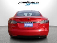 SAFETY INCLUDED ONE OWNER ACCIDENT FREE LOCAL ONTARIO CAR Very Clean Tesla Model S AWD . Red on Blac... (image 4)