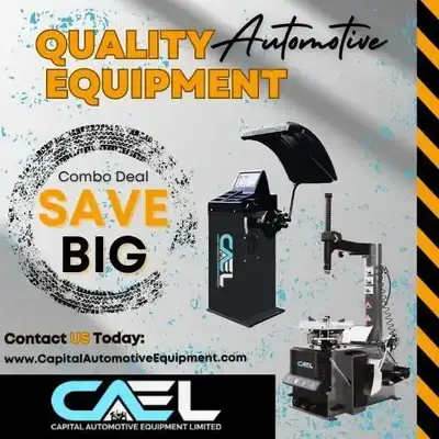 Brand New Tire Machine and Wheel Balancer Combo ETL Certified Best Price in Canada! Looking for a re...
