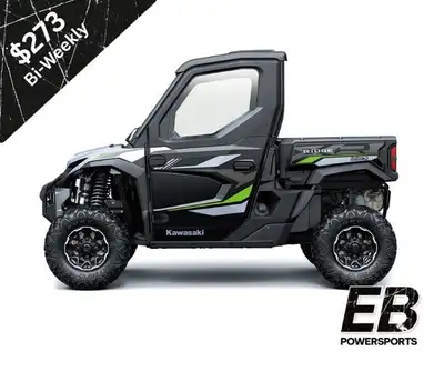 Drive Home a 2024 Model with $8,500 in Savings! 2024 Kawasaki Ridge XR HVAC ? Premium Comfort. Extre...
