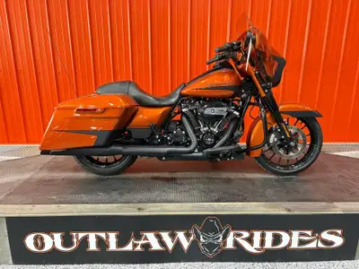 This beautiful Scorched Orange Street Glide is in amazing condition! It is mostly stock other then s...