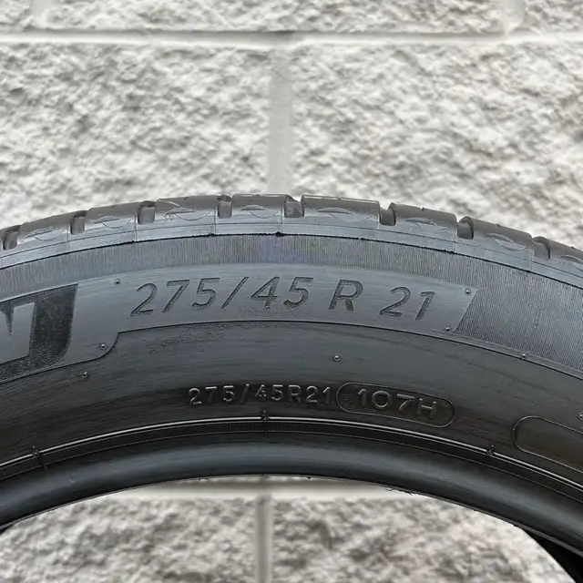 (85%) 2x 275/45R21 & 2x 315/40R21 Michelin Primacy Tour A/S in Tires & Rims in City of Toronto - Image 7