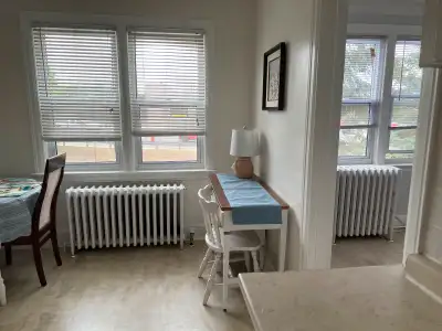 Bright, Spacious Furnished Bachelor Apt for Rent