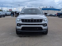 The 2026 Jeep Compass North in Silver Zynith Metallic with a Black interior blends rugged capability... (image 9)