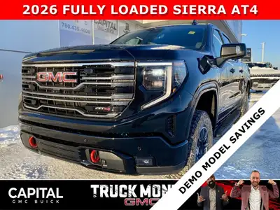 Don't miss out on this limited production Sierra 1500 AT4! Fully Equipped with the Premium Plus Pack...