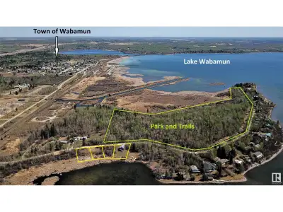 LAKEFRONT PROPERTY! Located @ Point Alison a unique GATED SUMMER VILLAGE with water on 3 sides, just...