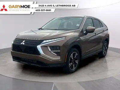 The 2024 Mitsubishi Eclipse Cross ES S-AWC in a striking brown finish combines 4x4 drivetrain and sm...