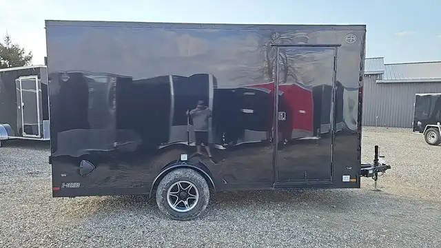 2026 Cargo Mate 7'x14' Steel Single Axle Enclosed Trailer EHW714 in Cargo & Utility Trailers in Norfolk County - Image 7