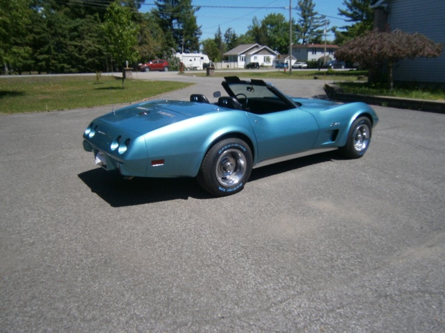 1975 corvette stingray décapotable match number 45130 miles — photo 3