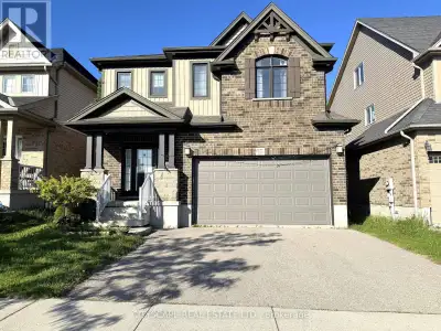 (STEP INSIDE) 4-bdrm detached 2-storey in Vista Hills, Waterloo. Open-concept main floor built aroun...