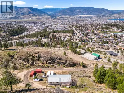 Over 10 acres with arguably the best view building site in the south Okanagan located on a natural o...