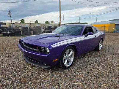 2013 Dodge Challenger R/T in Plum Crazy purple. Very nicely equipped and in excellent shape with low...