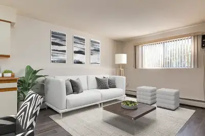 Amenities: Air Conditioning • Balconies • Heat & Water Included Suite & Building: One-, and two-bedr...