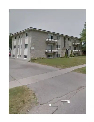 Nice 1 Bedroom Unit 9 is available immediately on second floor with Balcony in well maintained 12 un...