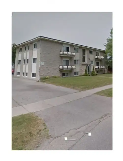 Nice 1 Bedroom Unit 9 is available immediately on second floor with Balcony in well maintained 12 un...