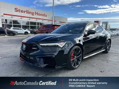 Heated front sport seats, heated steering wheel, and a 10.2-inch Acura Driver Information Interface...