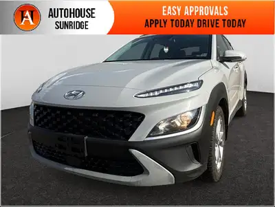 2023 HYUNDAI KONA PREFERRED LEATHER WITH 74859 KMS. WITH NAVIGATION, BACKUP CAMERA, SUNROOF, HEATED...