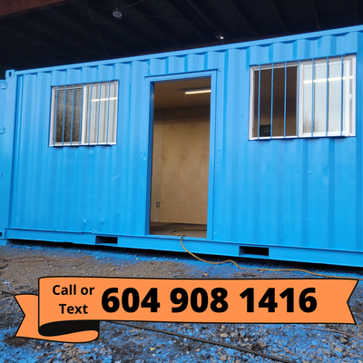 Brand new sea cans 20 ft s in stock now call 6049081416 Located at Upland Rd, Surrey We can add wind...
