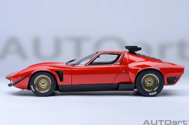LAMBORGHINI MIURA JOTA SVR RED 1:18 AUTOART MODELS NEW RELEASE in Arts & Collectibles in City of Toronto - Image 4
