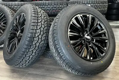 2026 Chevy/GMC 20" OEM Rims & Atturo All-Weather Tire Package Stock#: CA93-20090-TBAT-I0048338 Compl...
