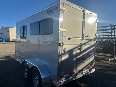 2026 Shadow Stablemate 2 Horse straight load 7'6 69150S-2STR-BP , View more