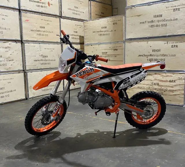 125cc Dirt Bike Manual 4 Speed | Venom Thunder | Motocross in Dirt Bikes & Motocross in Winnipeg - Image 21