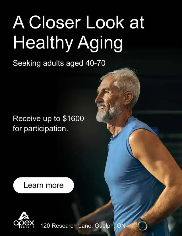 Volunteers Needed - Healthy Aging Supplement Study