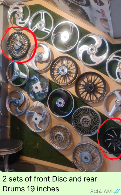 ROYAL ENFIELD ALLOYS RIMS in Tires & Rims in Mississauga / Peel Region - Image 4