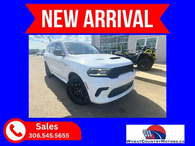 2022 Dodge Durango R/T Plus 3rd Row AWD Hemi V8 | Sunroof | Navi