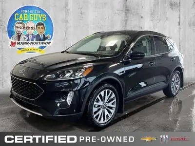 Experience effortless driving with this 2021 Ford Escape Titanium, boasting a fuel-efficient 2.5L At...