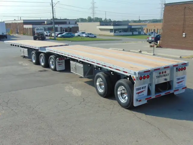 2026 Thruway 4/5/ B Train Axle Galvanized Flatbeds in Heavy Equipment in Hamilton - Image 5