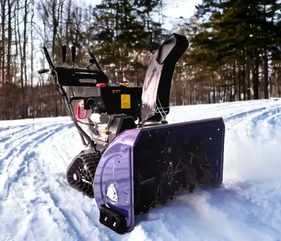 Heavy-Duty 34” Self-Propelled Gas Snow Thrower, View more