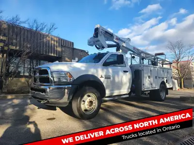 UTEM UTLN-41 Boom Bucket (36.9' Max Reach / 400Lbs Max Capacity), Cummins Turbo Diesel, 8 Storage Co...