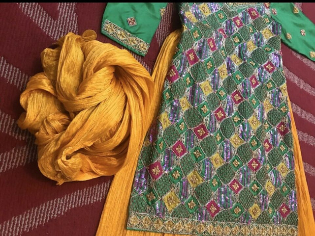 Mahndi/Mayoon/sangeet pakistani lehnga dress in Women's - Dresses & Skirts in Oakville / Halton Region