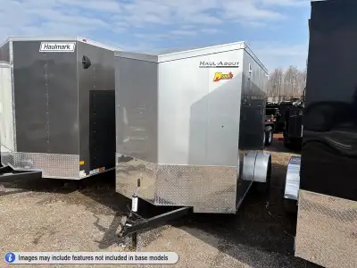 In Stock Savings - Save on this new 2026 Haul-About Cougar 6'x10' Cargo Trailer Features include sla...